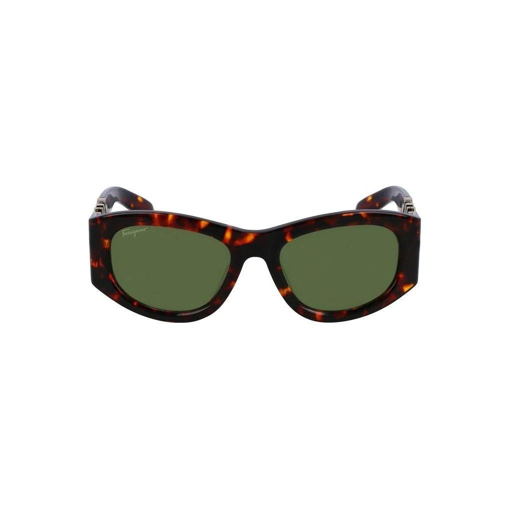 Salvatore Ferragamo Sonnenbrille Braun Dunkel | ELORÉ by Ferragamo