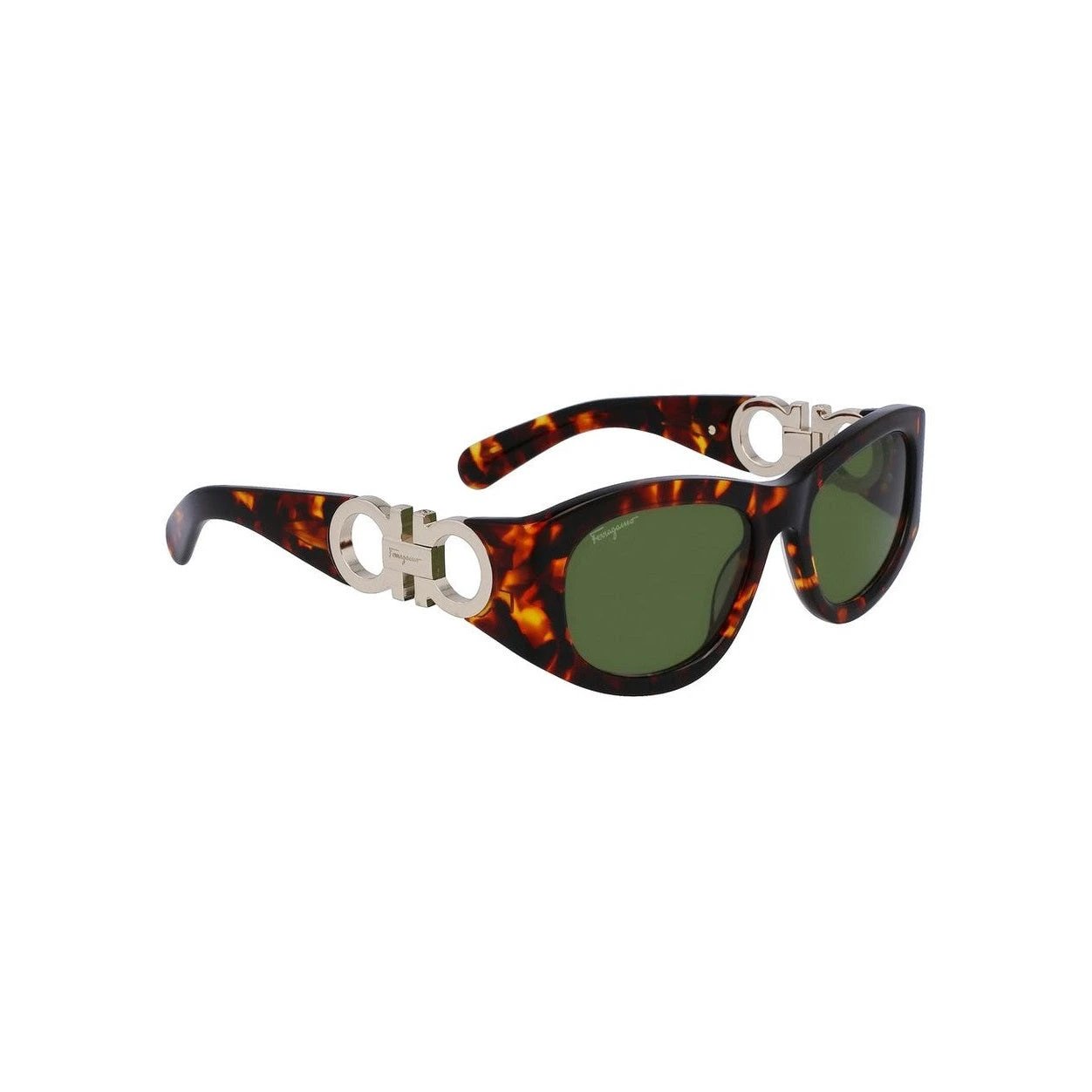 Salvatore Ferragamo Sonnenbrille Braun Dunkel | ELORÉ by Ferragamo