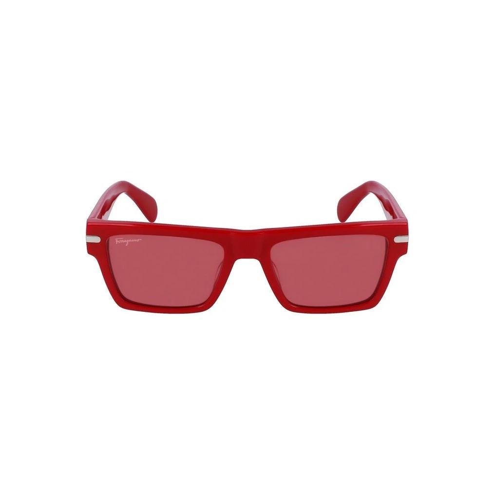 Salvatore Ferragamo Sonnenbrille Rot | ELORÉ by Ferragamo