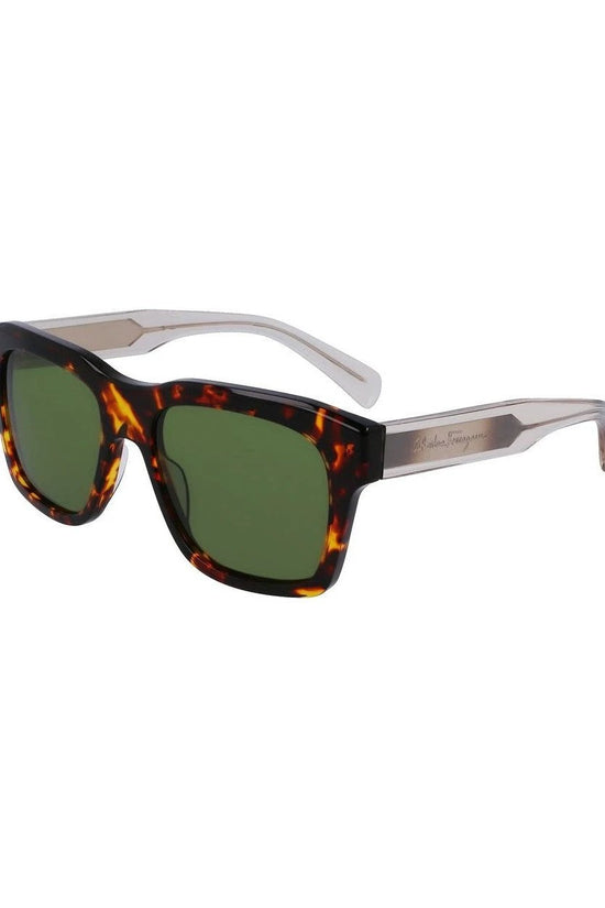 Salvatore Ferragamo Sonnenbrille Acetat Braun | ELORÉ by Ferragamo