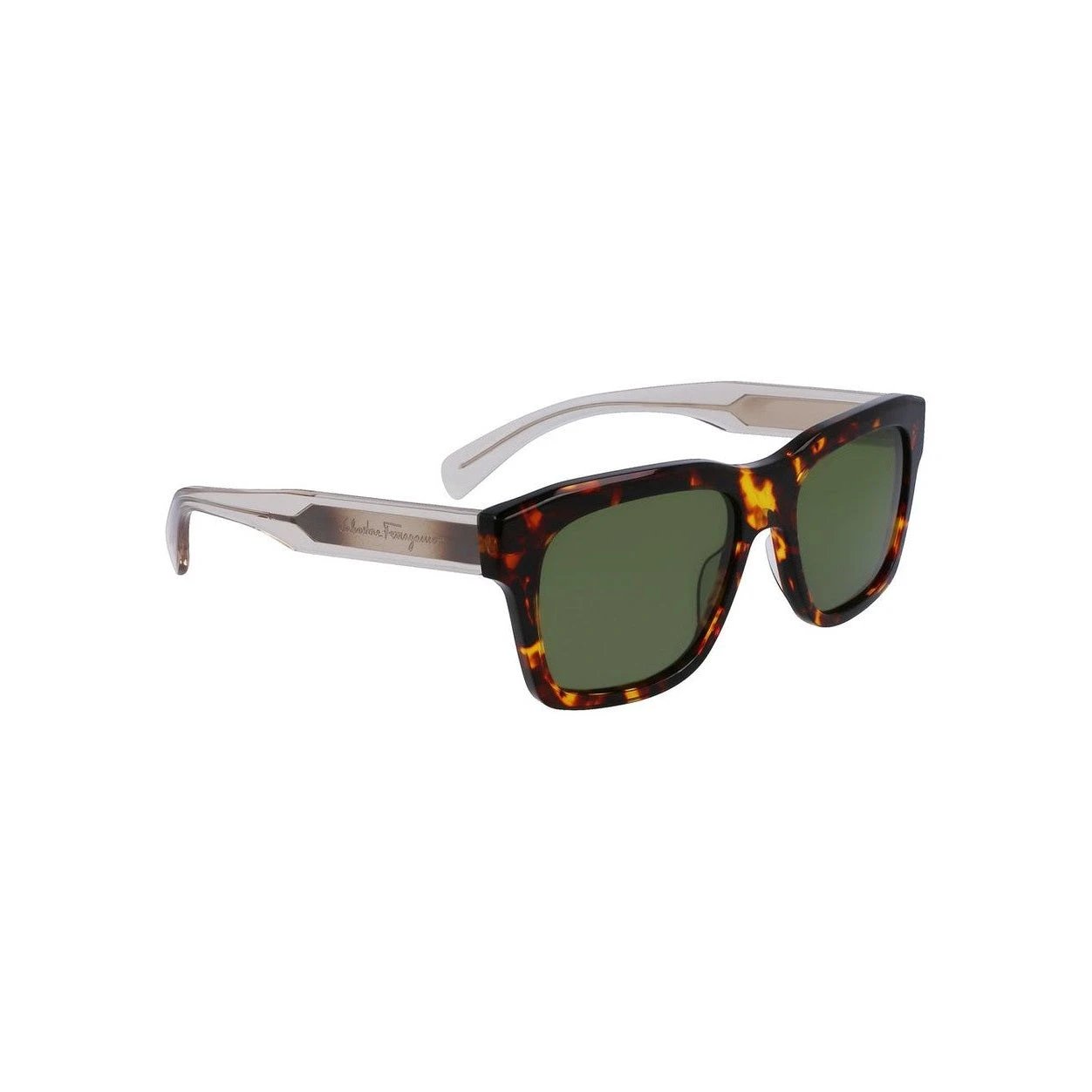 Salvatore Ferragamo Sonnenbrille Acetat Braun | ELORÉ by Ferragamo