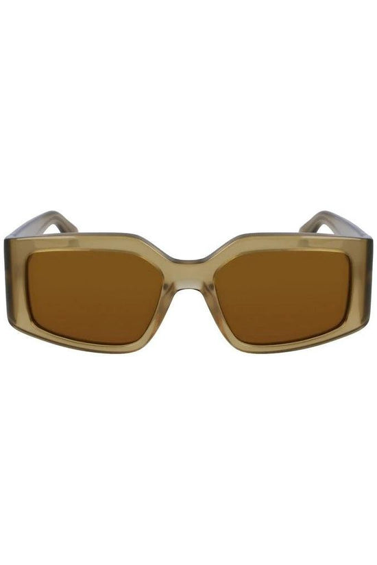 Ferragamo Sonnenbrille Opaline Olivgrün Glänzend | ELORÉ by Ferragamo
