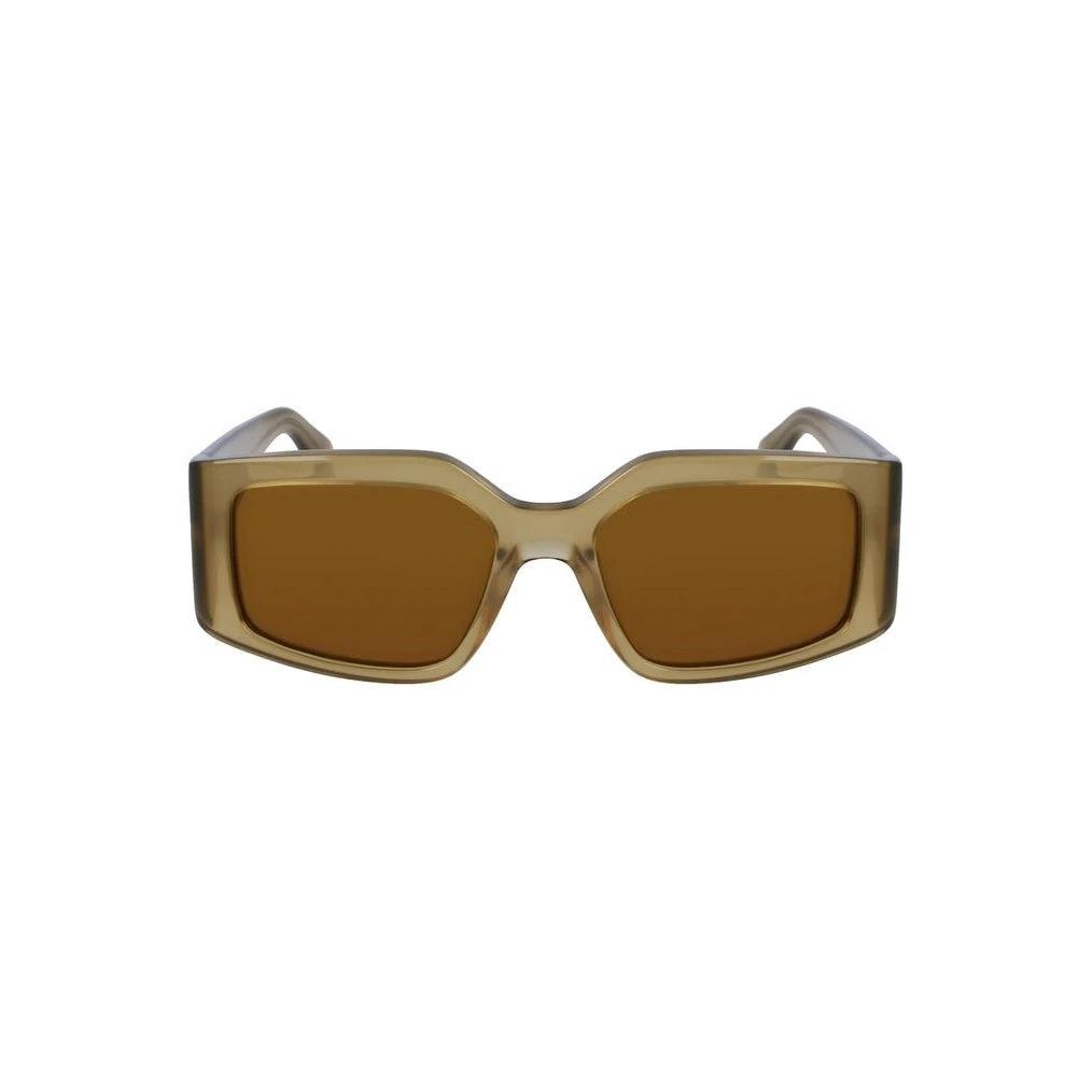 Ferragamo Sonnenbrille Opaline Olivgrün Glänzend | ELORÉ by Ferragamo