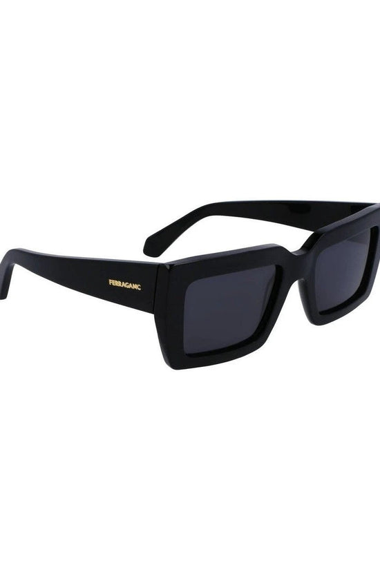 Ferragamo Sonnenbrille Schwarz Hochglänzend | ELORÉ by Ferragamo