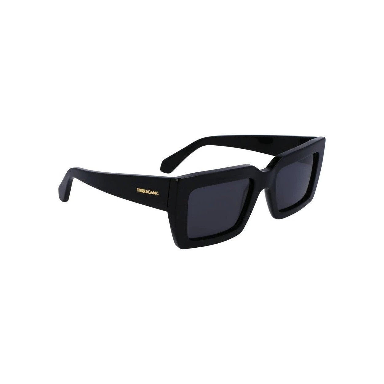 Ferragamo Sonnenbrille Schwarz Hochglänzend | ELORÉ by Ferragamo