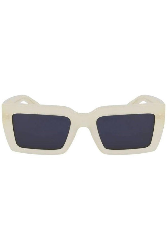 Salvatore Ferragamo Sonnenbrille Dunkelgrau | ELORÉ by Ferragamo