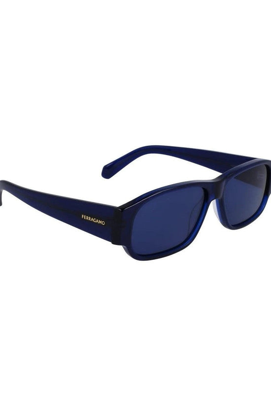 Ferragamo Sonnenbrille Blau | ELORÉ by Ferragamo