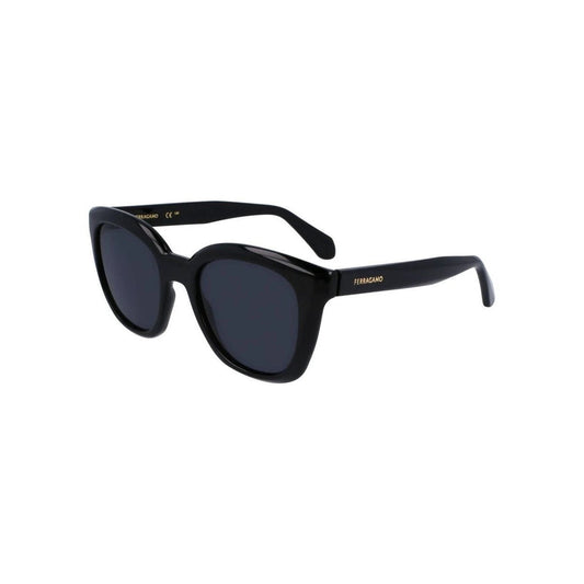 Ferragamo Sonnenbrille Acetat Vollrand Schwarz | ELORÉ by Ferragamo