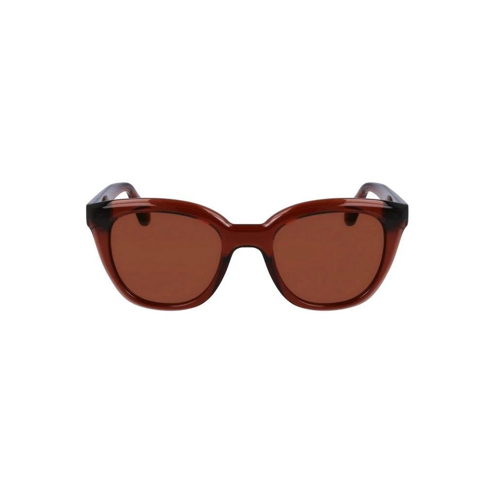 Salvatore Ferragamo Sonnenbrille Bernstein Braun | ELORÉ by Ferragamo