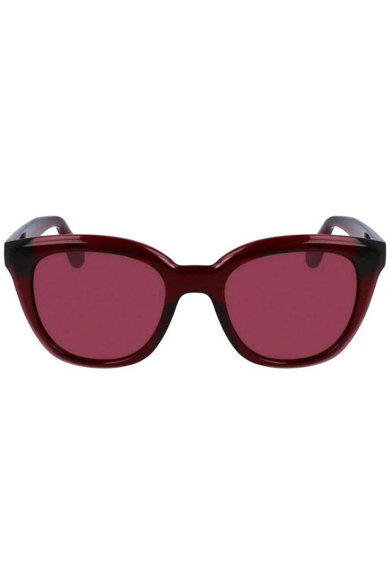 Ferragamo Sonnenbrille Rot Dunkel Glänzend | ELORÉ by Ferragamo