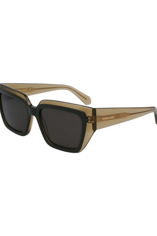 Ferragamo Sonnenbrille Grün | ELORÉ by Ferragamo