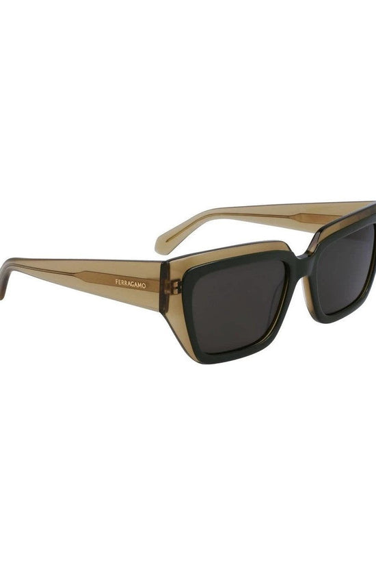 Ferragamo Sonnenbrille Grün | ELORÉ by Ferragamo