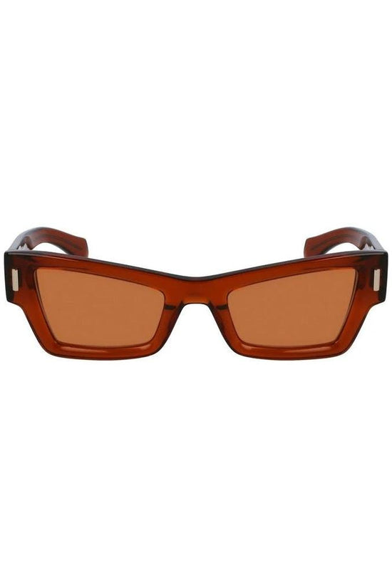 Salvatore Ferragamo Sonnenbrille Damen Braun | ELORÉ by Ferragamo