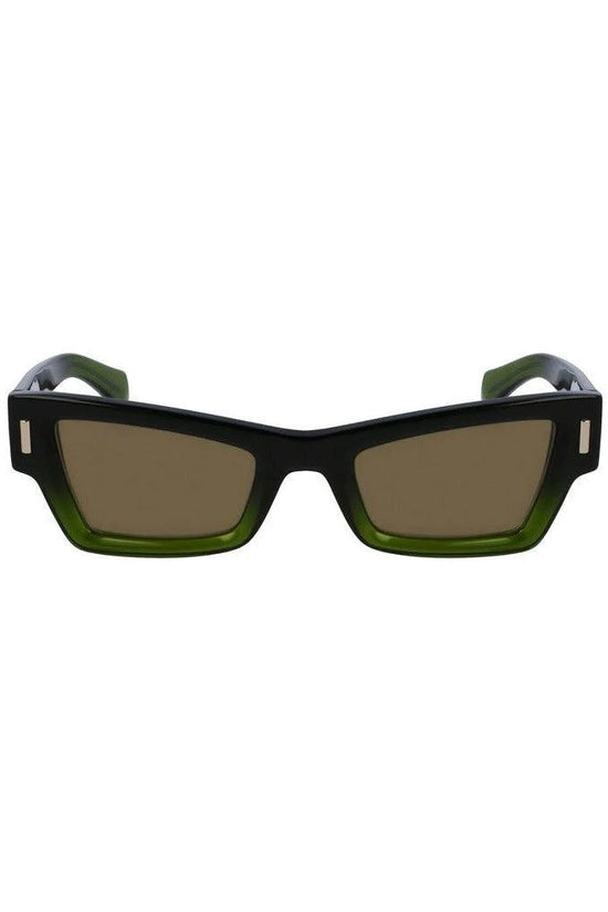 Salvatore Ferragamo Sonnenbrille Dunkelgrün | ELORÉ by Ferragamo