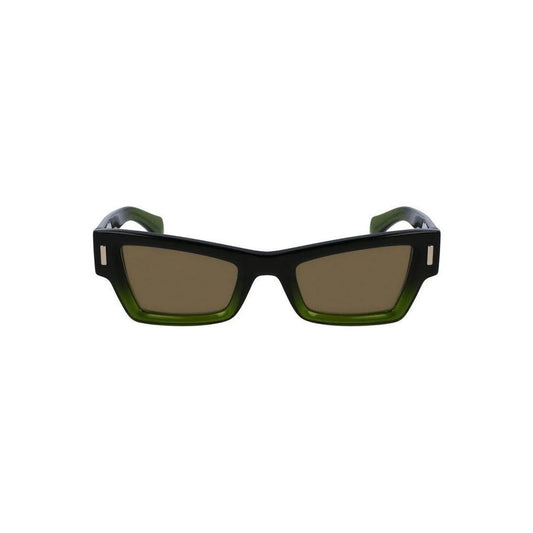 Salvatore Ferragamo Sonnenbrille Dunkelgrün | ELORÉ by Ferragamo