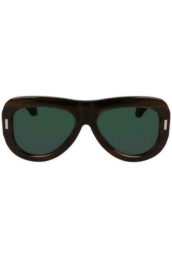 Ferragamo Sonnenbrille Grün | ELORÉ by Ferragamo
