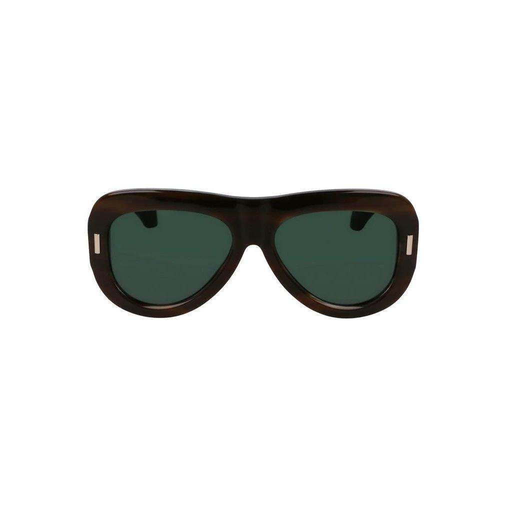 Ferragamo Sonnenbrille Grün | ELORÉ by Ferragamo