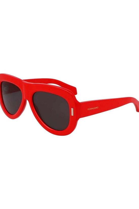Ferragamo Sonnenbrille Rot | ELORÉ by Ferragamo