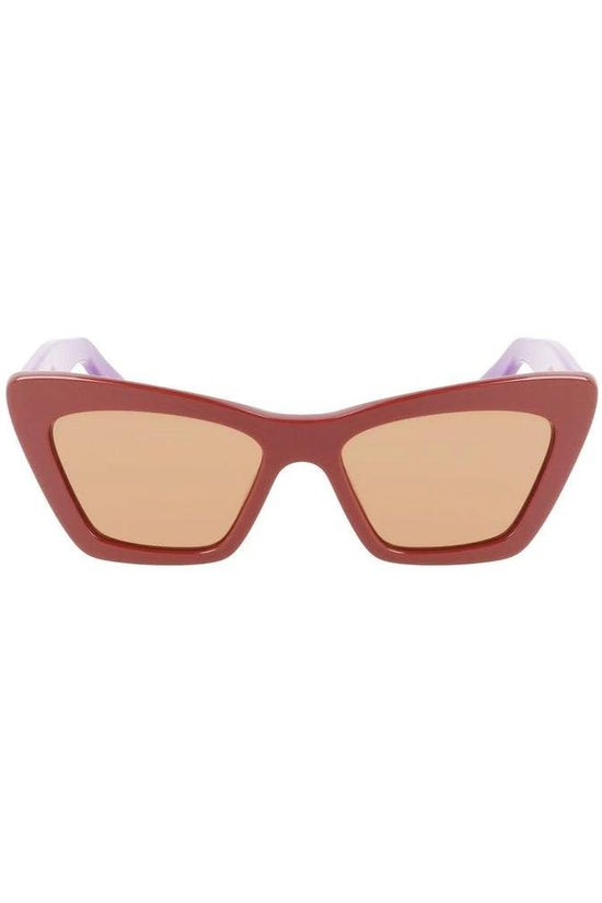 Ferragamo Sonnenbrille Cat Eye Oversize Braun | ELORÉ by Ferragamo