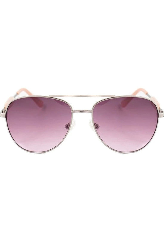 Guess Damen Aviator Sonnenbrille Grau Matt | ELORÉ by Guess