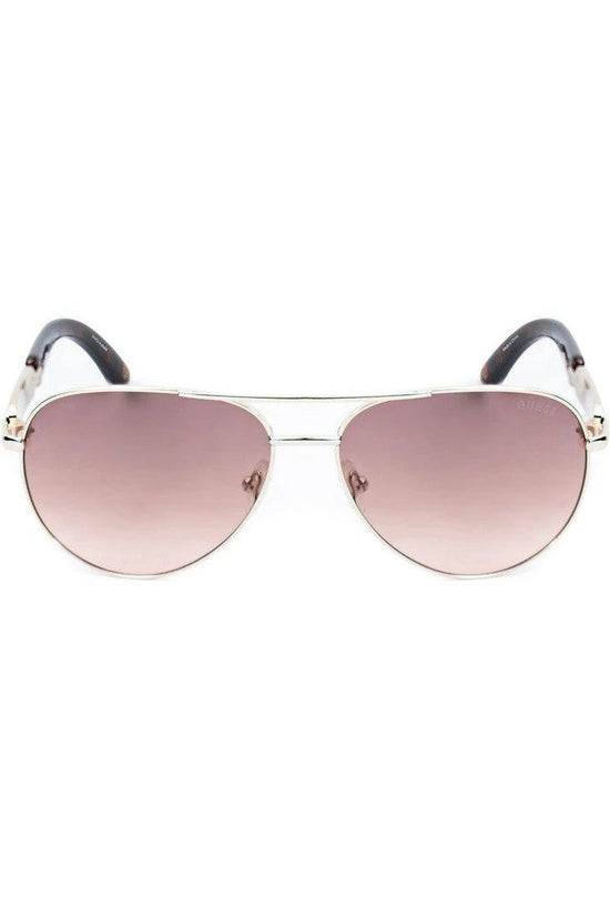 Guess Sonnenbrille Gold Roségold Verlaufslinsen Rosa | ELORÉ by Guess