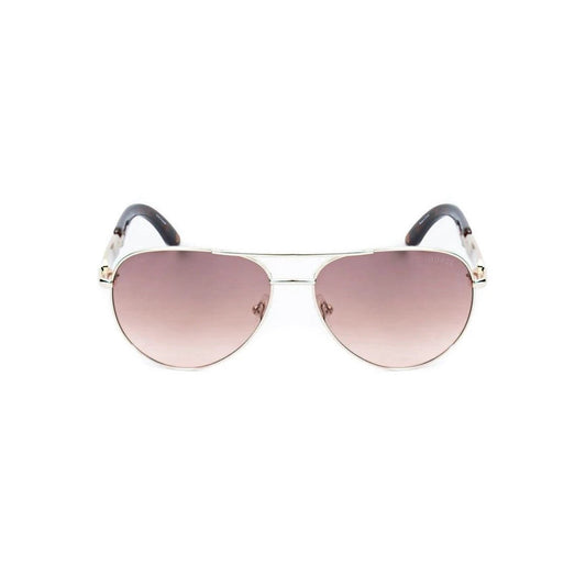 Guess Sonnenbrille Gold Roségold Verlaufslinsen Rosa | ELORÉ by Guess