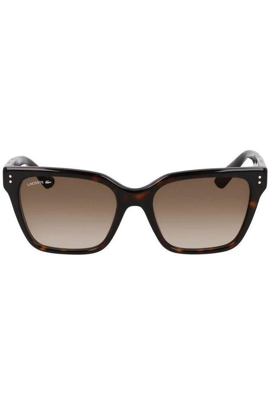 Lacoste Sonnenbrille Braun Crocodile Stil Trend | ELORÉ by Lacoste