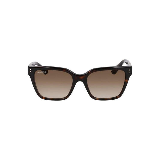 Lacoste Sonnenbrille Braun Crocodile Stil Trend | ELORÉ by Lacoste