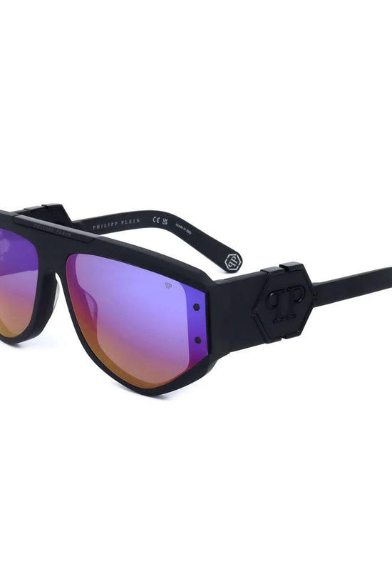 Philipp Plein Schwarze Sonnenbrille aus Acetat by Philipp Plein