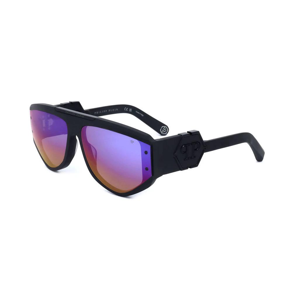 Philipp Plein Schwarze Sonnenbrille aus Acetat by Philipp Plein