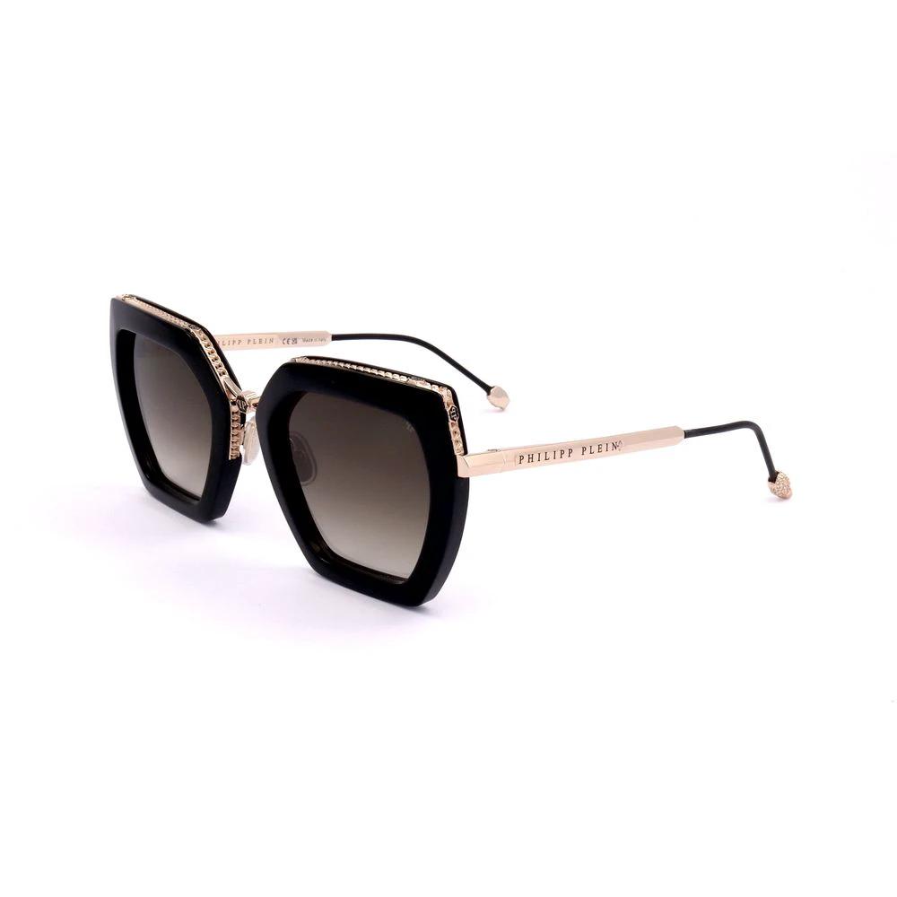 Philipp Plein Sonnenbrille aus Metall in Schwarz by Philipp Plein