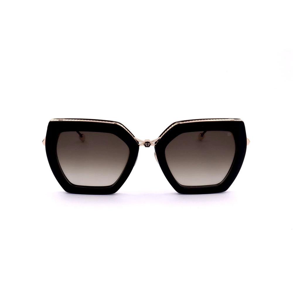 Philipp Plein Sonnenbrille aus Metall in Schwarz by Philipp Plein