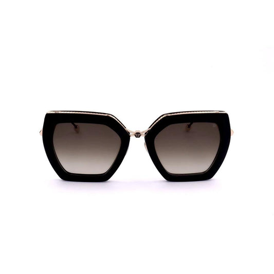 Philipp Plein Sonnenbrille aus Metall in Schwarz by Philipp Plein