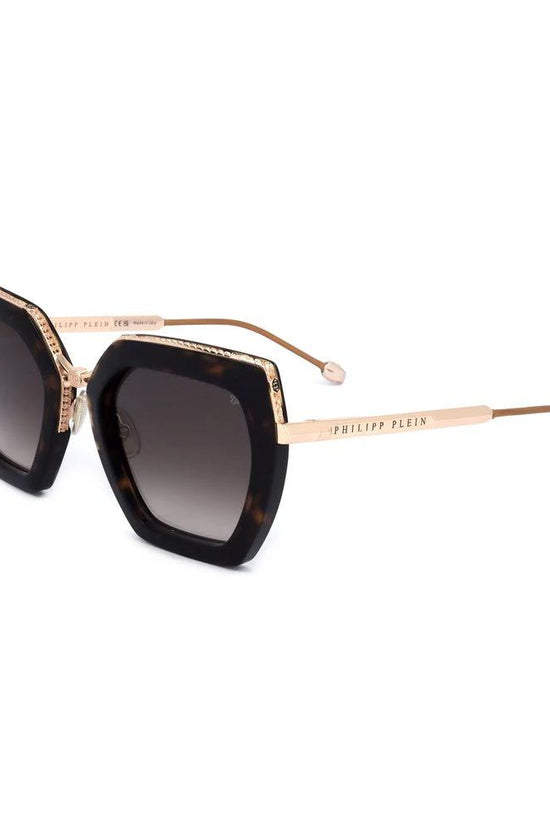 Philipp Plein Goldene Metall-Sonnenbrille by Philipp Plein