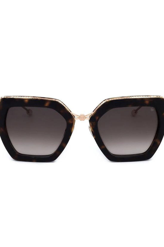 Philipp Plein Goldene Metall-Sonnenbrille by Philipp Plein