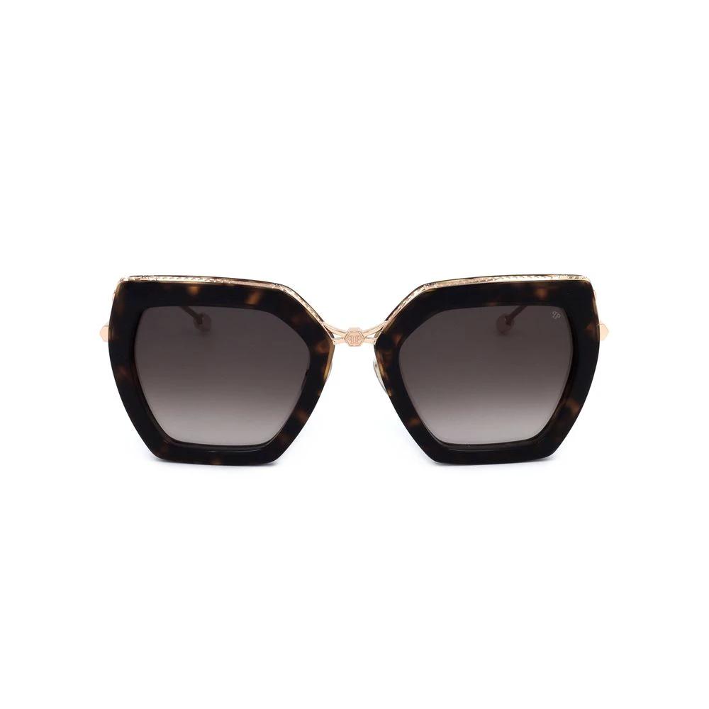 Philipp Plein Goldene Metall-Sonnenbrille by Philipp Plein