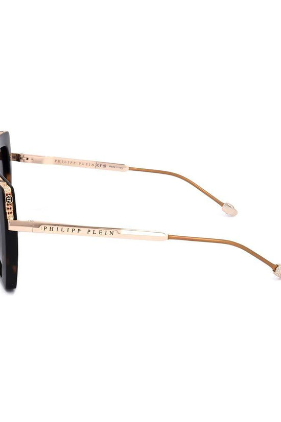Philipp Plein Goldene Metall-Sonnenbrille by Philipp Plein