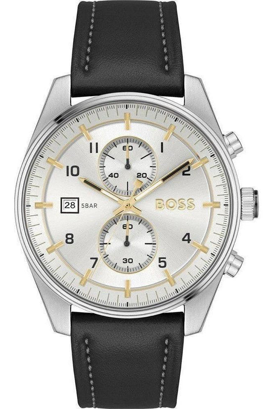 Hugo Boss Chronograph Armbanduhr Mechanisch Schwarz | ELORÉ by Hugo Boss
