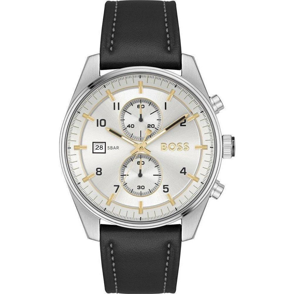 Hugo Boss Chronograph Armbanduhr Mechanisch Schwarz | ELORÉ by Hugo Boss