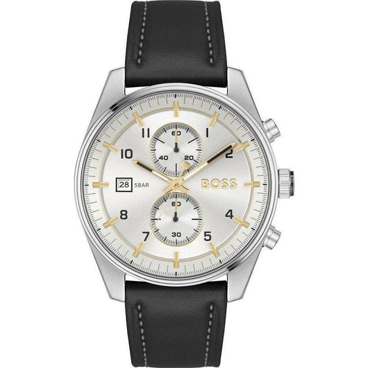 Hugo Boss Chronograph Armbanduhr Mechanisch Schwarz | ELORÉ by Hugo Boss