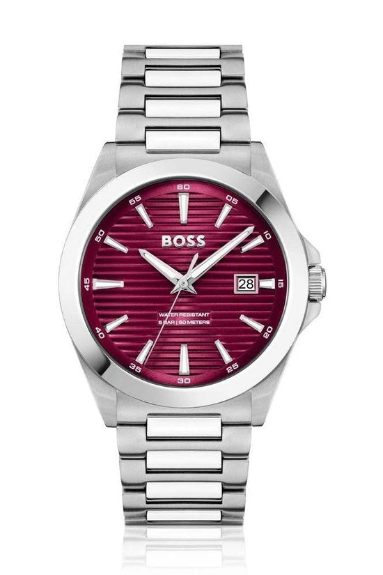 Hugo Boss Armbanduhr Edelstahl Silberfarben | ELORÉ by Hugo Boss