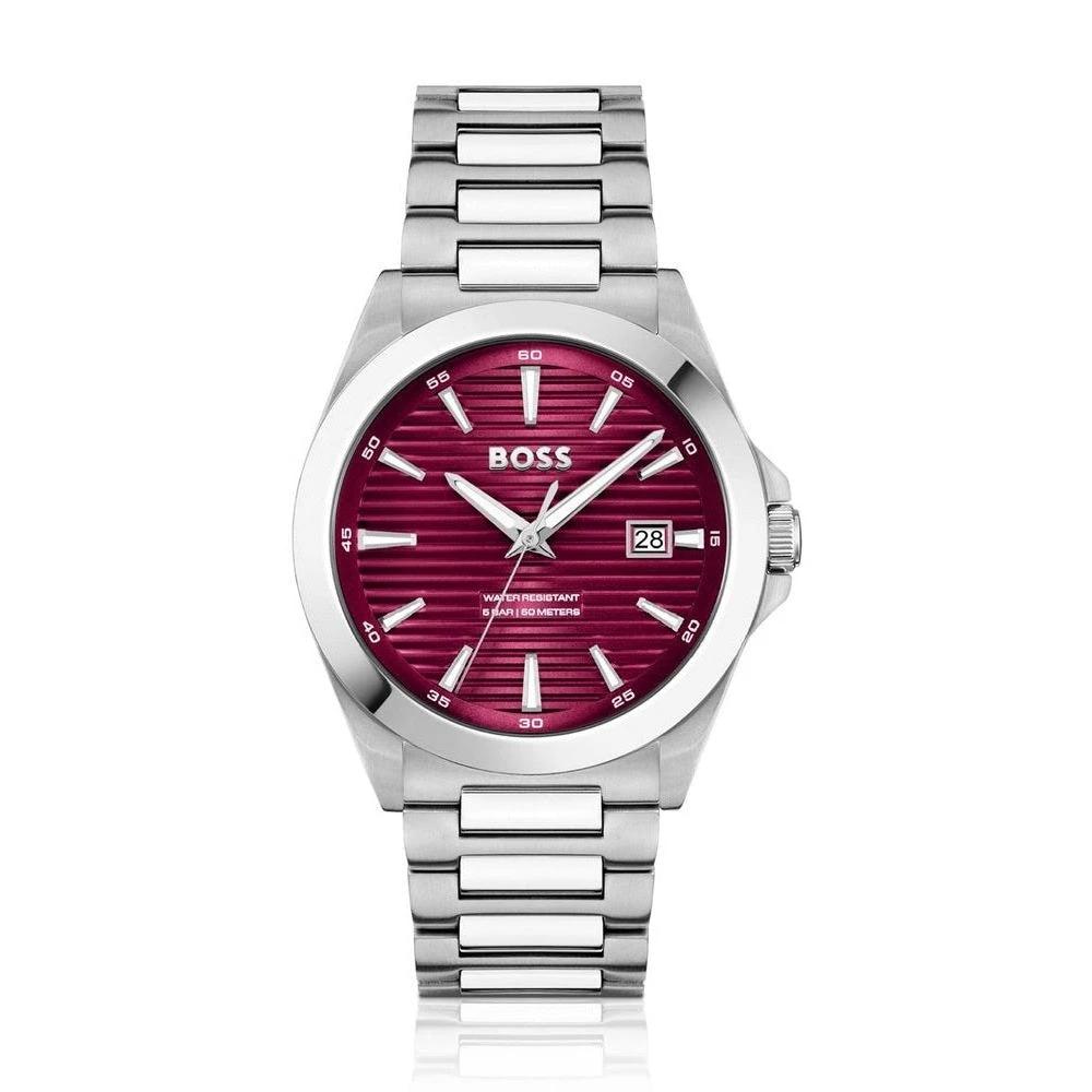 Hugo Boss Armbanduhr Edelstahl Silberfarben | ELORÉ by Hugo Boss