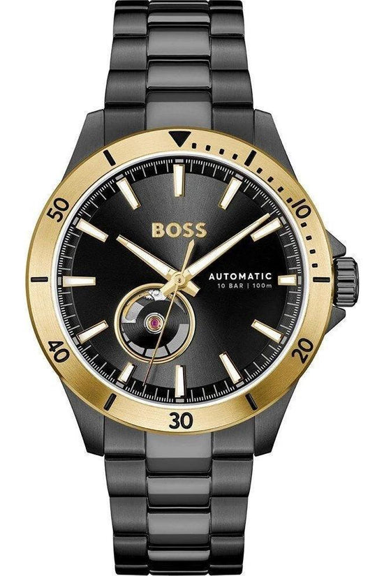 Hugo Boss Automatikuhr Schwarz | ELORÉ by Hugo Boss
