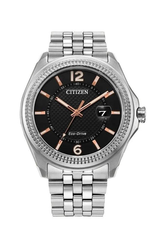 Citizen Luxus Armbanduhr Edelstahl Gehäuse Grau | ELORÉ by Citizen
