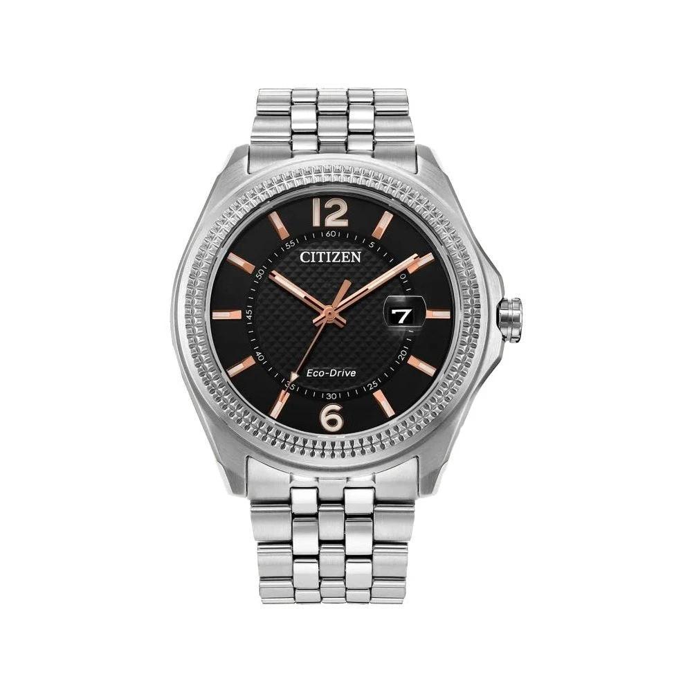 Citizen Luxus Armbanduhr Edelstahl Gehäuse Grau | ELORÉ by Citizen