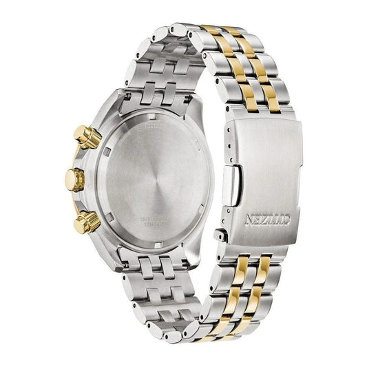 Citizen Chronographuhr Edelstahl Armband Silber | ELORÉ by Citizen