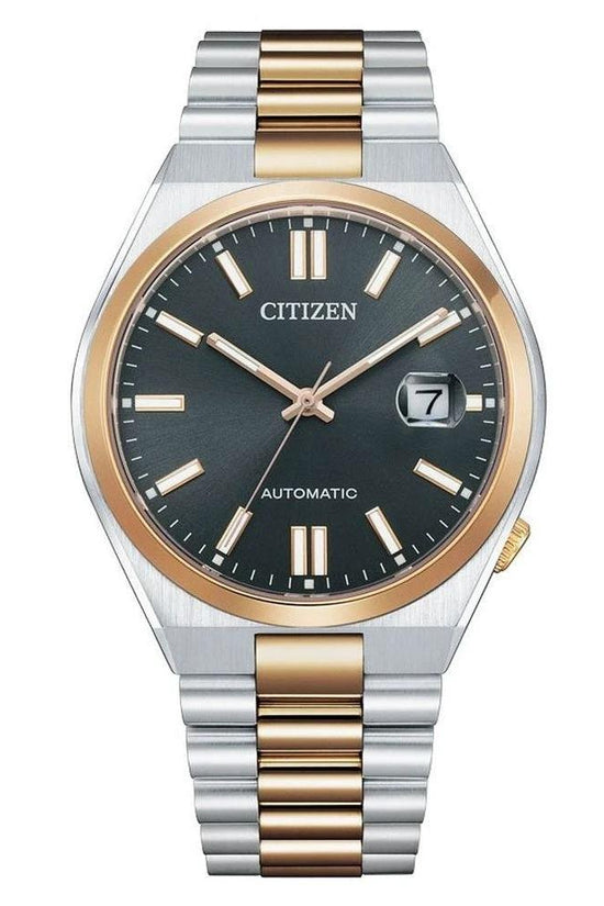 Citizen Armbanduhr Edelstahl Automatik Schwarz | ELORÉ by Citizen