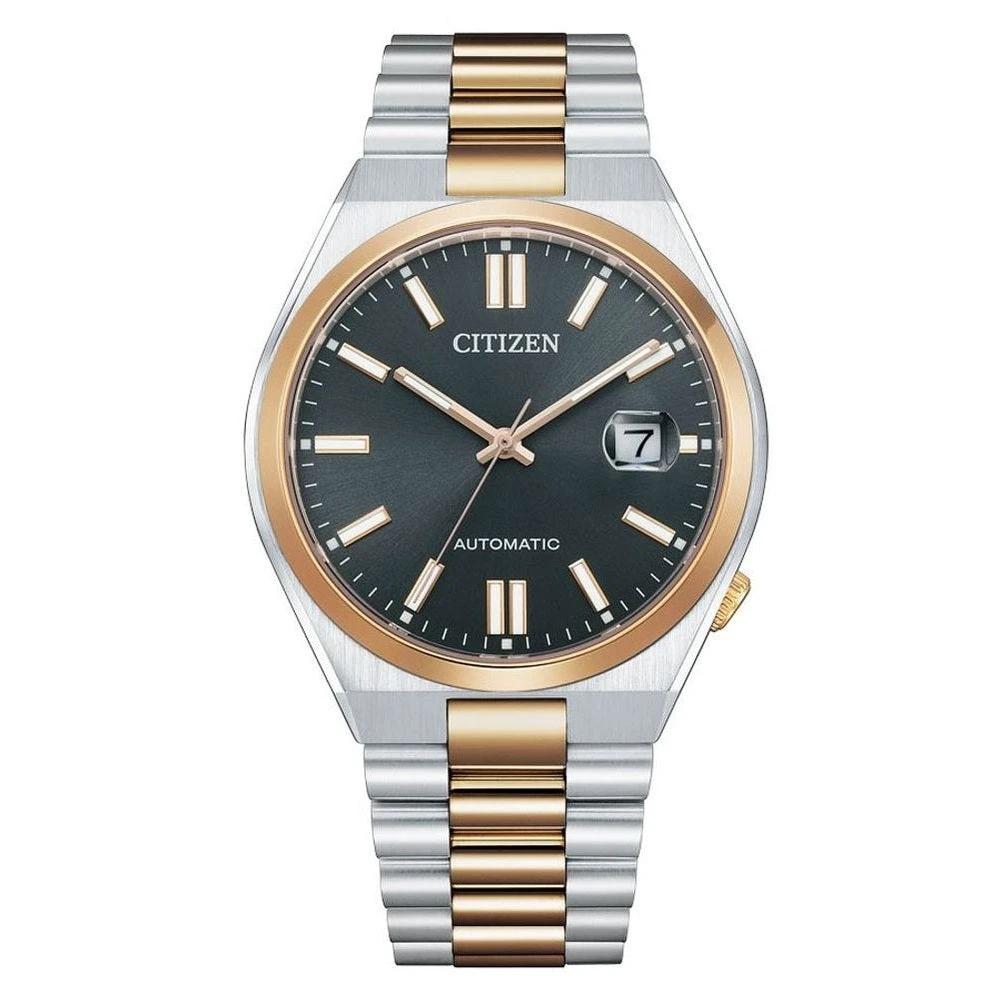 Citizen Armbanduhr Edelstahl Automatik Schwarz | ELORÉ by Citizen
