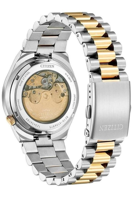 Citizen Armbanduhr Edelstahl Automatik Schwarz | ELORÉ by Citizen