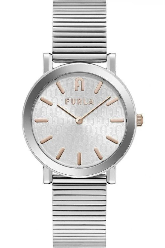 Furla Armbanduhr Silbergrau | ELORÉ by Furla
